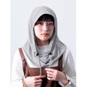 uvカット キャップ 帽子 紫外線カット 「接触冷感」つば付きフードパーカー レディース