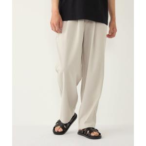 ワイドパンツ パンツ SHIPS Colors:「吸水速乾・洗濯機可能」2WAY ストレッチ ワイド パンツ メンズ