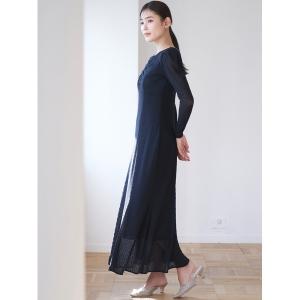 「Stylevoice for xxx」 長袖ワンピース FREE ブラック レディース