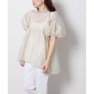 「Re.Verofonna」 7分袖ブラウス MEDIUM アイボリー レディース