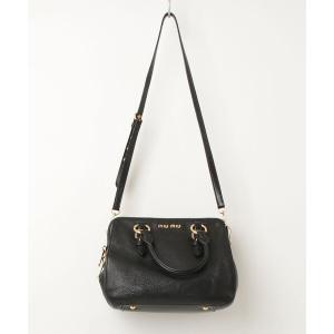 「miu miu」 マドラス 2WAYバッグ - ブラック レディース