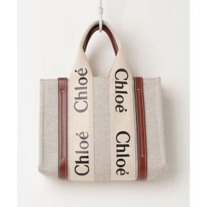 「Chloe」 ウッディスモール ハンドバッグ - ブラウン レディース