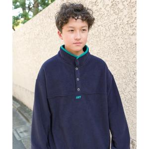 「GLOBAL WORK」 「KIDS」長袖カットソー 150cm ネイビー キッズ