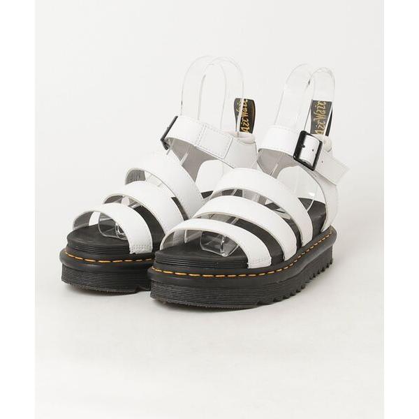 「Dr. Martens」 フラットサンダル - ブラック レディース