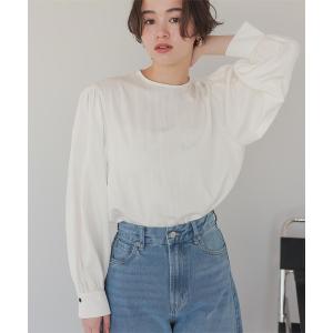 「titivate」 長袖ブラウス M オフホワイト レディース