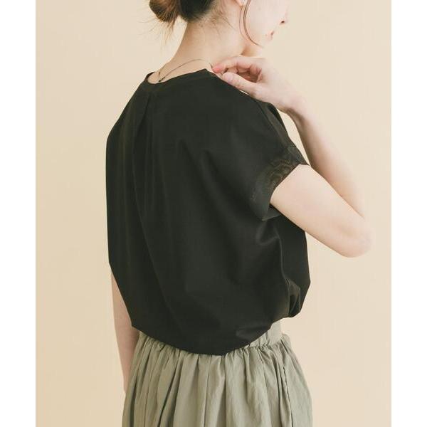 tシャツ バックタックフレンチプルオーバー レディース