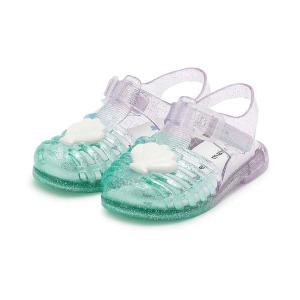 サンダル ラメジェリーサンダル キッズ 子供 女の子