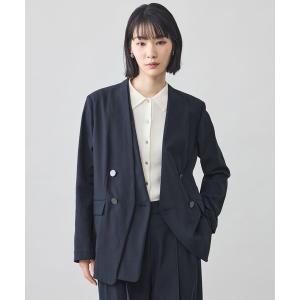 ジャケット テーラードジャケット 「CAST COLON」「接触冷感・UV対策・吸水速乾・遮熱性」フェイクレイヤードジャケット レディース