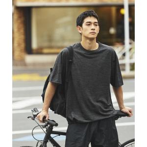 tシャツ ウォッシャブル メリノウールブレンド スピンドルTシャツ メンズ｜ZOZOTOWN Yahoo!店