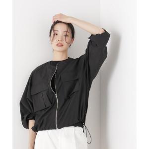 ブルゾン アウター シアードルマンドロストブルゾン レディース