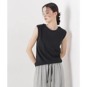 tシャツ UVカット抗菌防臭吸水速乾イージーケアノースリーブトップス レディース