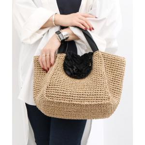 かごバッグ カゴバッグ カシュカシュ cachecache / フリルフラップスクエアトート カゴバッグ