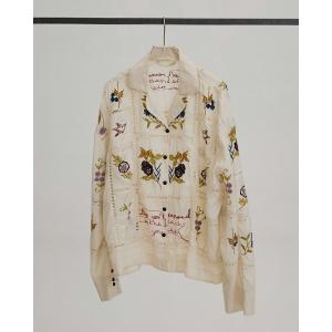 ブラウス シャツ TODAYFUL Embroidery Patchwork Shirts レディース