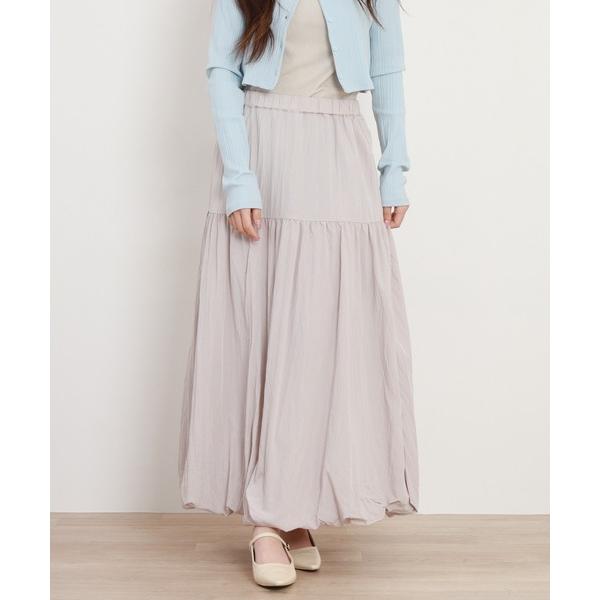 スカート ティアードバルーンスカート