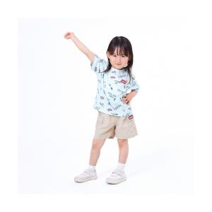 tシャツ コールマン 総柄半袖Tシャツ キッズ 子供服 男の子 女の子