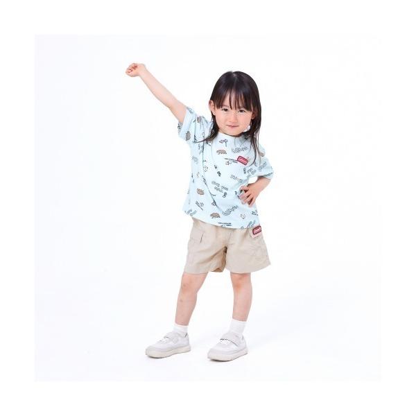 tシャツ コールマン 総柄半袖Tシャツ キッズ 子供服 男の子 女の子