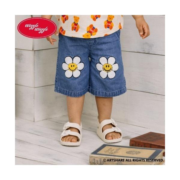 パンツ 4/16(木)発売 wiggle wiggle ウィグルウィグル ハーフパンツ デニム スマ...