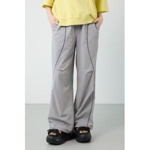 ワイドパンツ パンツ W/Rパイピングパラシュートパンツ レディース メンズ