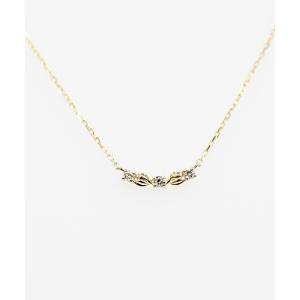 ネックレス K10YG ダイヤモンドPetite Garlandネックレス(1) レディース メンズ