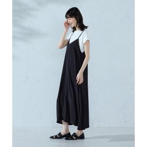 ワンピース 「セットアイテム」2WAYキャミソールワンピース＋Tシャツ