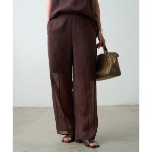 パンツ 「JAPAN MADE」シアーパンツ レディース