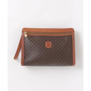 「CELINE」 クラッチバッグ - ブラウン レディース