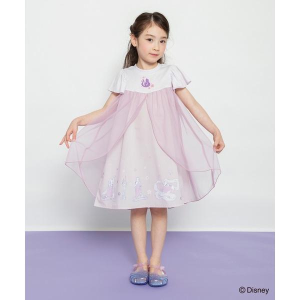 ワンピース 「DisneyCollection/ディズニーコレクション」チュール付きワンピース キッ...