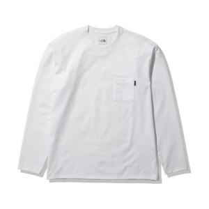 「THE NORTH FACE」 長袖Tシャツ X-LARGE ホワイト メンズ