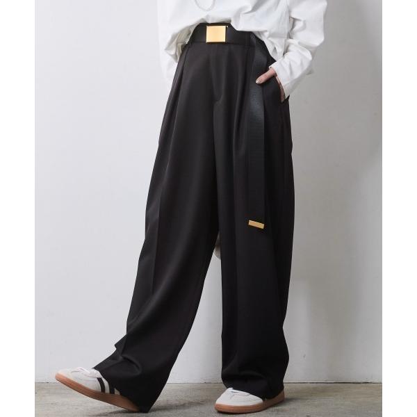 「CHIC STYLE」 スラックス M ブラック レディース