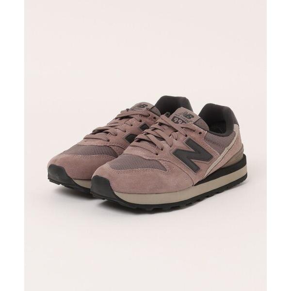 「New Balance」 ローカットスニーカー 25.0cm ブラウン レディース