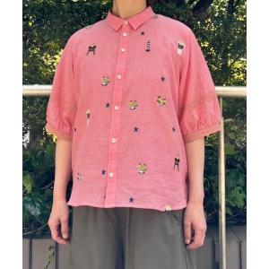 SUPER HAKKA（スーパーハッカ） ワンピース ライトオンスデニム ローズ