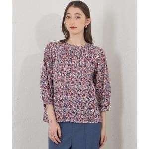 ブラウス シャツ 「LIBERTY」「AMACA Marche」プルオーバーブラウス レディース