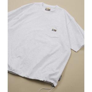 tシャツ FREAK'S STORE for BEACH ＆ FES リラックスフィット ワンポイントロゴ スピンドル ポケットTシャツ/紫外線防止（UPF50+）/接触冷感/吸水速乾｜ZOZOTOWN Yahoo!店