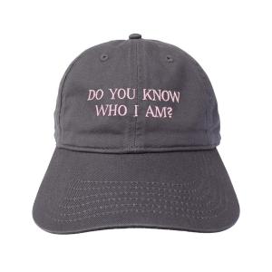 キャップ 帽子 IDEA/アイデア DO YOU KNOW WHO I AM? HAT メンズ レディース
