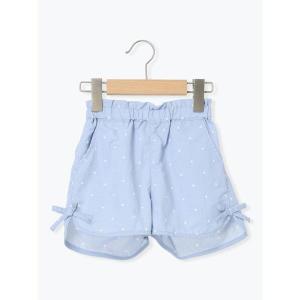 パンツ 水陸両用ドットプリントショートパンツ キッズ 子供服