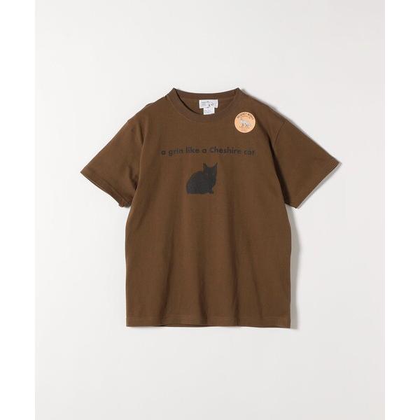 tシャツ REGENCY WORKS:「洗濯機可能」キャット プリント TEE レディース
