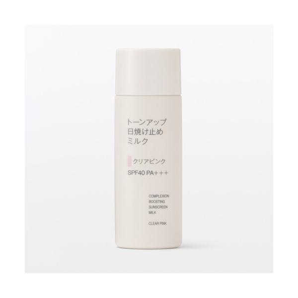 日焼け止め トーンアップ日焼け止めミルク　ＳＰＦ４０　ＰＡ＋＋＋　５０ｇ　クリアピンク