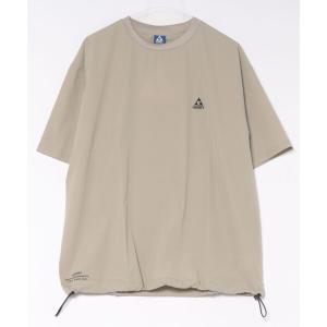 tシャツ GEERY 冷感ナイロン裾ドローコード付半袖Tシャツ メンズ レディース