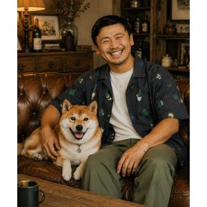 アロハシャツ シャツ 半袖 オープンカラー 総柄半袖シャツ / アロハシャツ メンズ レディース