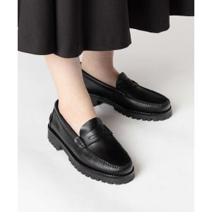 COACH ブラック 厚底ローファー COACH（コーチ） ローファー 入学式 入園式 リア ローファー