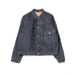 デニムジャケット gジャン orSlow/オアスロウ　TYPE1 40’s PLEATED FRONT BLOUSE ONE WASH メンズ