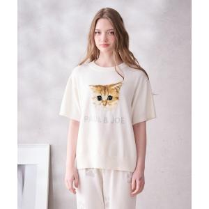 パジャマ ルームウェア ふわふわヌネット　夏ニットプルオーバー レディース