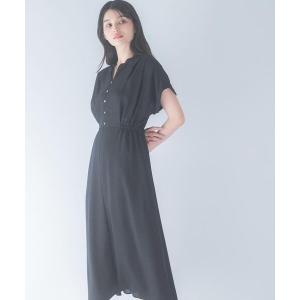 ワンピース 半袖 ウォッシャブルセミシアー2WA...の商品画像