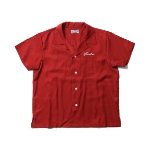 HOUSTON（ヒューストン） シャツ ボーリングシャツ (CAT) メンズ