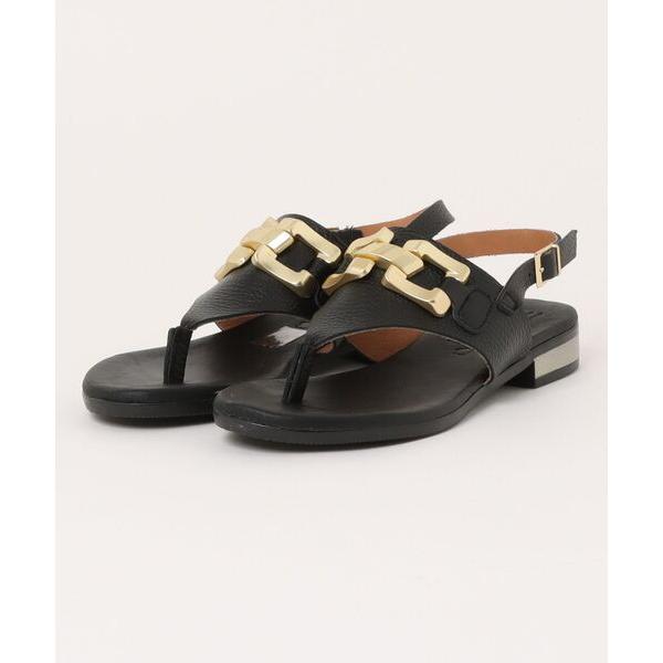 サンダル 「Oh my Sandals」ラウンドトウオーナメントトングサンダル(E62209) レデ...