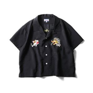 シャツ HOUSTON オーガンジースーベニアシャツ (JAPAN) メンズ レディース
