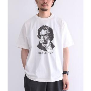 tシャツ Healthknit TOMPKINS Jersey Crewneck S/S (Beethoven Print) (#218)