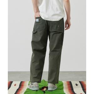 パンツ Lee/リー「ダック素材」DUNGAREES ワイドペインターパンツ/デニム セットアップ対応「ユニセックス」 メンズ レディース