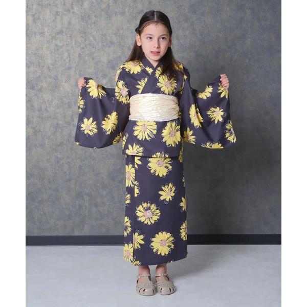 浴衣 2WAY セパレート かんたん着付け 浴衣3点セット（934-31） キッズ 子供 男の子 女...