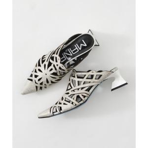 サンダル 「MANA/マナ」laser cutting sandal/レザーカッティングサンダル レディース